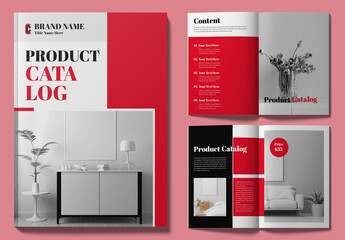 Interior Product Catalog Design Template