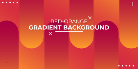 Fototapeta premium Red Gradient new background