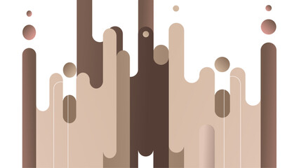 Fluid background with brown lines