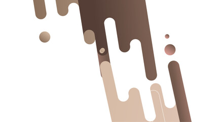Fluid background with brown lines