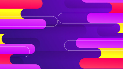 Fototapeta premium Abstract purple geometrical style background