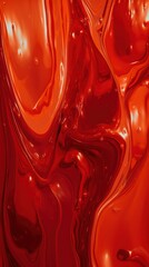 Hot liquid background in red and orange