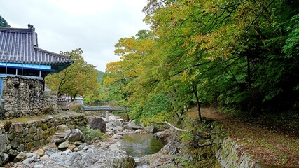 Beautiful Korean traditional temple