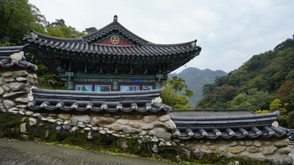 Obraz premium Beautiful Korean traditional temple