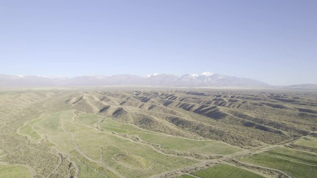 Monta&ntilde;as en la cordillera de los andes Mendoza. 