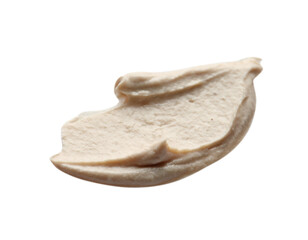 Sample of facial mask isolated on white