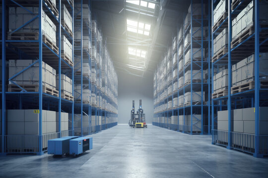 Future warehouse interior automation