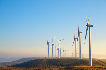 Wind turbine generators for renewable electricity production © WINDCOLORS