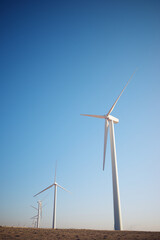 Wind turbine generators for renewable electricity production
