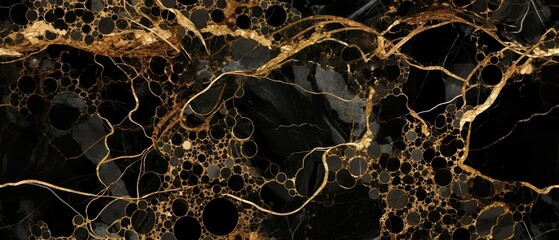 Modern soft luxury marble texture white and light black and gold, with smooth and clean subtle background illustration. Generative AI illustration