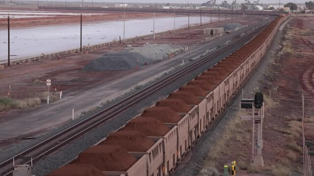 Industry outback mining Australia 4K Series