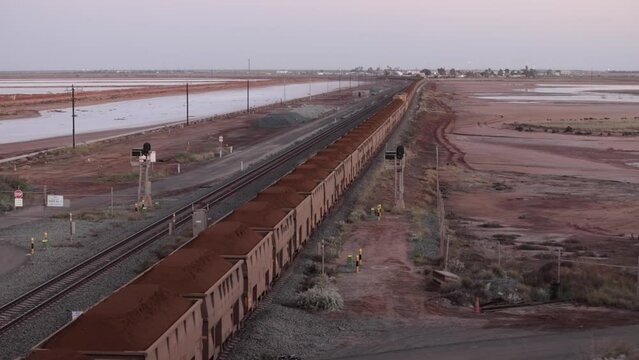 Industry outback mining Australia 4K Series