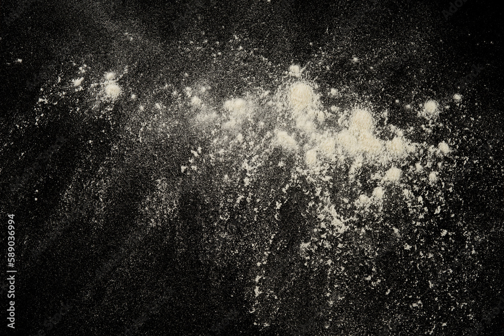 Poster abstract white dust particle texture