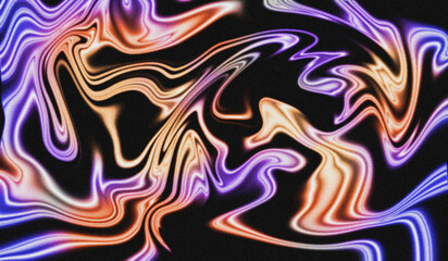 Neon Glitch Retro Nostalgic Futuristic Background, with color dispersion effect	