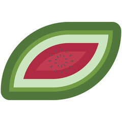 Watermelon Slice Summer Food Delicious Cool Drink Fruit

