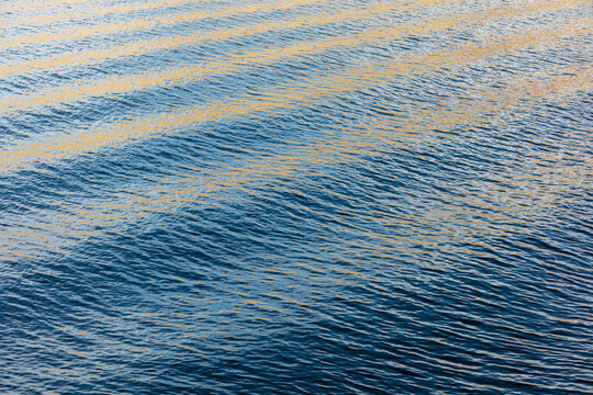 River water surface details, reflections and abstracts, ripples and patterns.