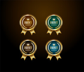 GOLD PREMIUM LABEL DESIGN