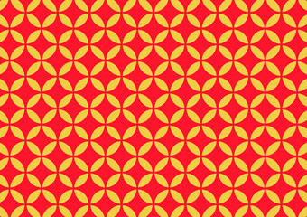 Chinese pattern wallpaper, oriental background for New Year. Vector illustration. New Year 2024.