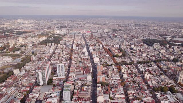 Buenos Aires Argentina Aerial shot