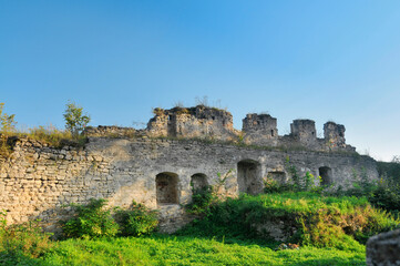Fototapeta na wymiar Royal castle in Szydlow, Swietokrzyskie Voivodeship, Poland