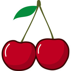 Cherry Illustration