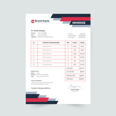 Minimal Invoice Layout