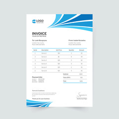 Minimal Corporate Invoice Layout