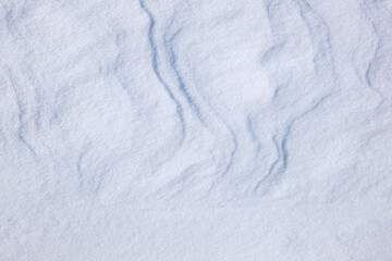 natural texture of snow. winter background