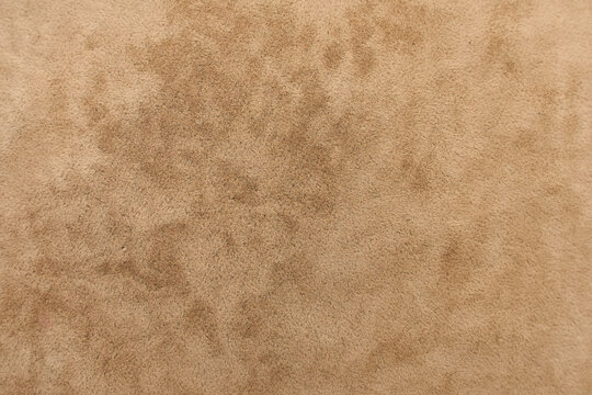 Fabric velour brown background. Fabric for upholstered furniture.
