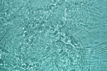 Soft focus cosmetic moisturizer water micellar toner or emulsion green abstract background