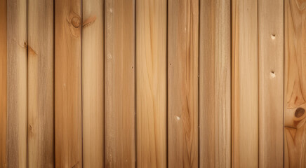 Fototapeta premium Light wooden wall texture (Generative AI)