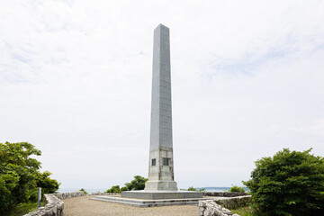 千葉県御宿町　ロペス　メキシコ大統領来訪記念碑