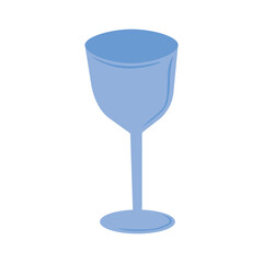 Glass wine glass
