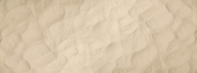 Sand Texture, Sandy Beach Background, Wave Desert Pattern, Beige Dune Surface Mockup with Copy Space © ange1011