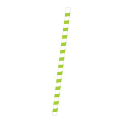 Striped juice straw