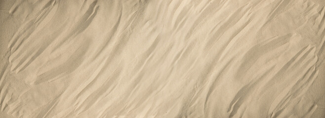 Sand Texture, Sandy Beach Background, Wave Desert Pattern, Beige Dune Surface Mockup with Copy Space