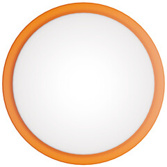 round frame circle 3d png