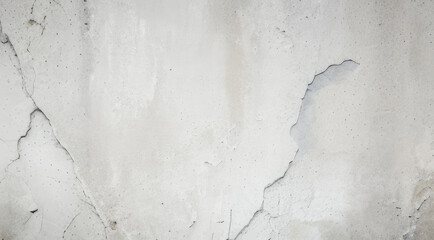 Rough white cement wall, cement background texture (Generative AI)