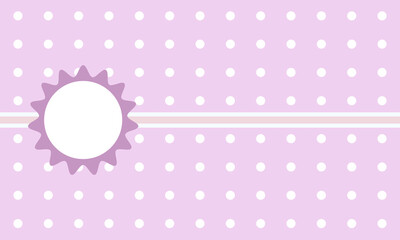 Cute background template. Vector illustration.