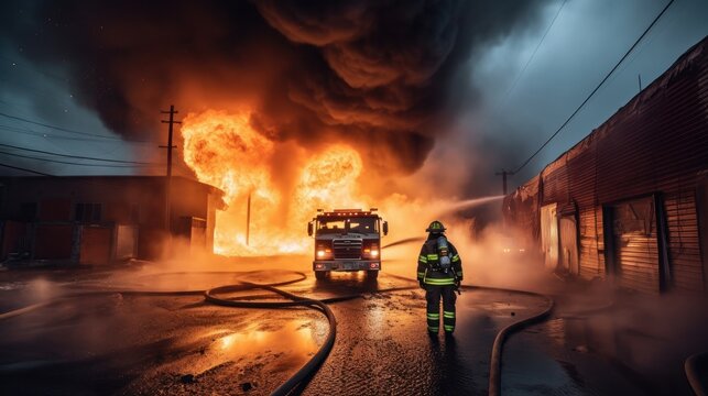 incendio descontrolado