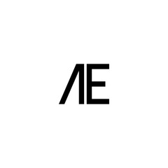 Premium design Logo with initial AE for company branding and other