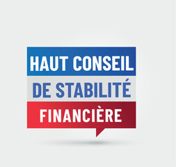 HCSF - haut conseil de stabilité financière