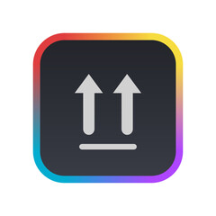 This side Up - Pictogram (icon) 