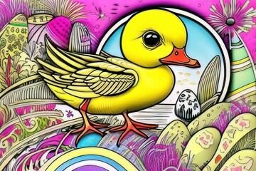 Easter Egg-stravaganza with Ducks