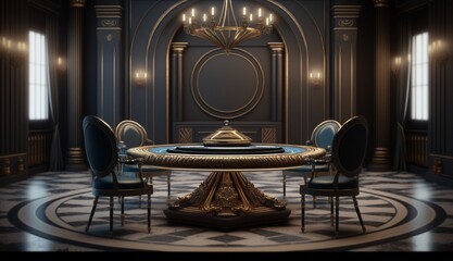 interior of a restaurant