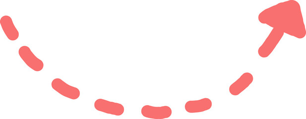 Hand drawn arrow illustration