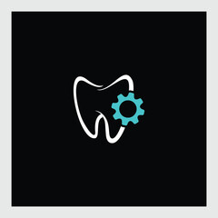 Dental Technician logo. Creative logo