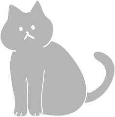 Sitting Cat Icon