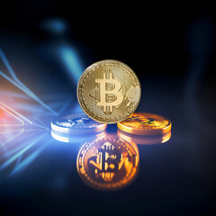 Block chain, electronic coins, generative AI