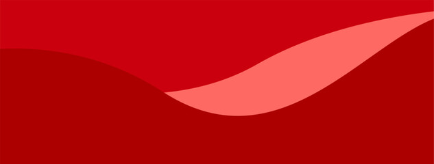 Abstract red color background. Dynamic shapes composition. Minimalist vector.	